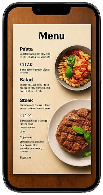 Menú digital